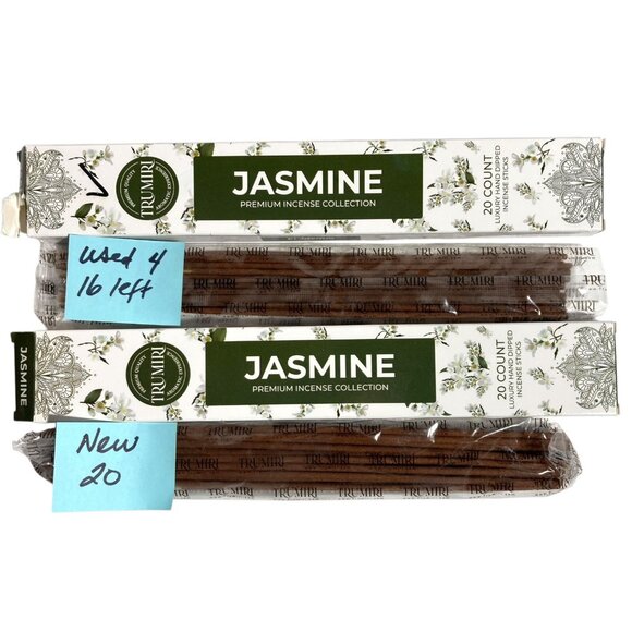 Incense Sticks 140 Lavender Jasmine Lily Patchouli Rose +2 Holders Trumiri India - Picture 4 of 12
